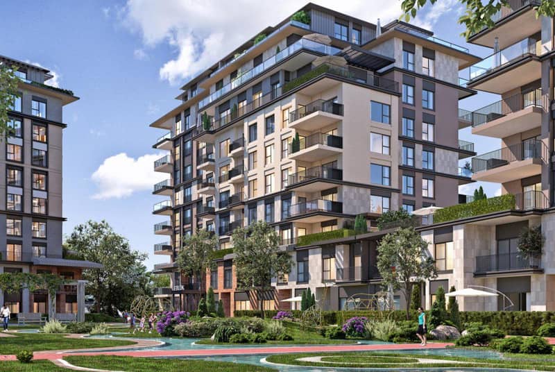 Residence with swimming pools and green areas close to infrastructure, in one of the oldest and largest areas of Istanbul — photo 12