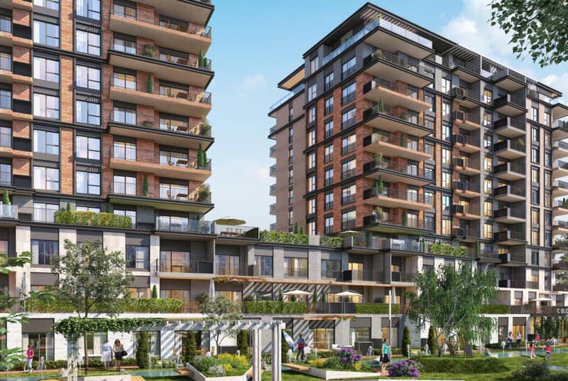 Residence with swimming pools and green areas close to infrastructure, in one of the oldest and largest areas of Istanbul — photo 9