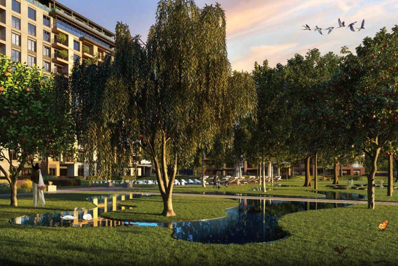 Residence with swimming pools and green areas close to infrastructure, in one of the oldest and largest areas of Istanbul — photo 6