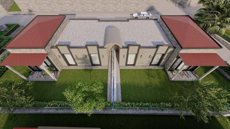 New eco-friendly residence with swimming pools, gardens and a shopping mall, Bodrum, Turkey — photo 14