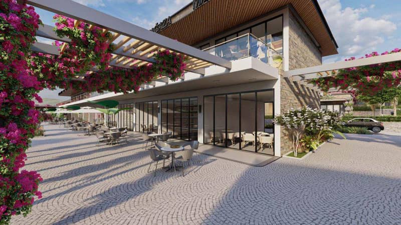 New eco-friendly residence with swimming pools, gardens and a shopping mall, Bodrum, Turkey — photo 17