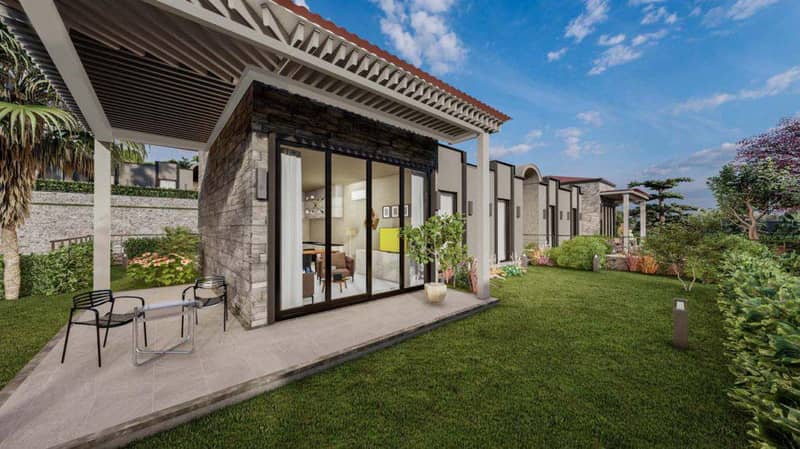 New eco-friendly residence with swimming pools, gardens and a shopping mall, Bodrum, Turkey — photo 15