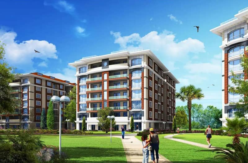 Apartments with terraces in a residence with swimming pools, in a prestigious area, Istanbul, Turkey — photo 7
