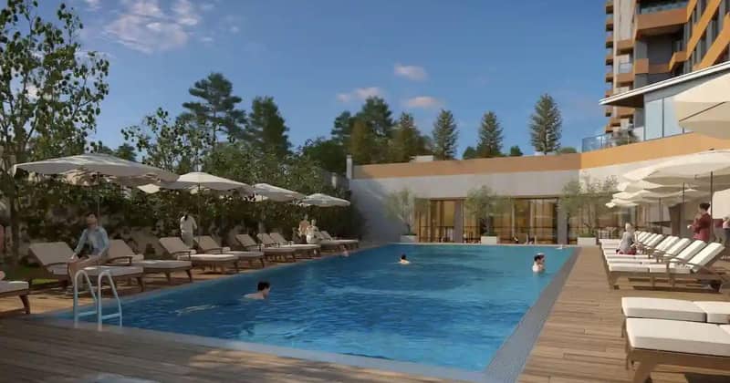 New residence with swimming pools and panoramic views close to the coast, Istanbul, Turkey — photo 3