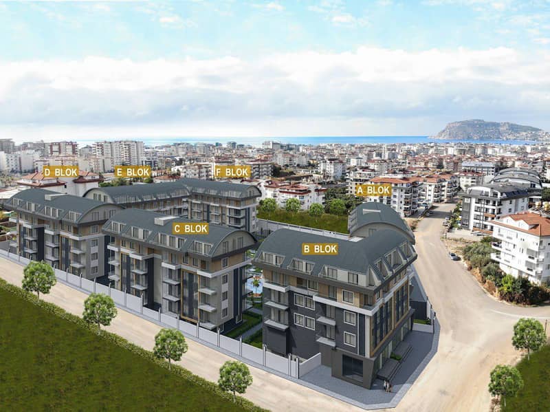 Luxury residence with swimming pools and a parking close to the beach and the center of Alanya, Oba, Turkey — photo 18
