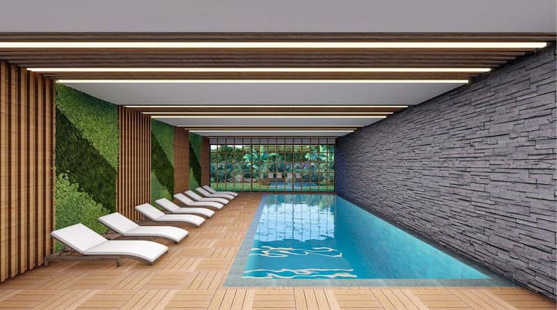 New residence with swimming pools, security and a tennis court close to the sea, Demirtaş, Turkey — photo 3