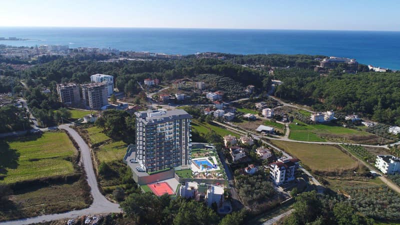 Modern residence with picturesque views and swimming pools close to the beach, Avsallar, Turkey — photo 13