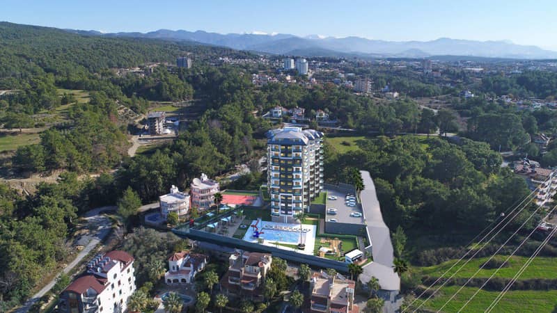 Modern residence with picturesque views and swimming pools close to the beach, Avsallar, Turkey — photo 12