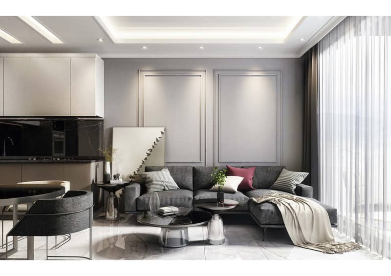 New residence with a swimming pool and a fitness room close to the sea, Oba, Turkey — photo 4