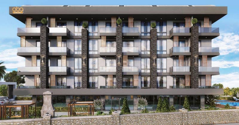 New residence with a swimming pool and a fitness room close to the sea, Oba, Turkey — photo 17