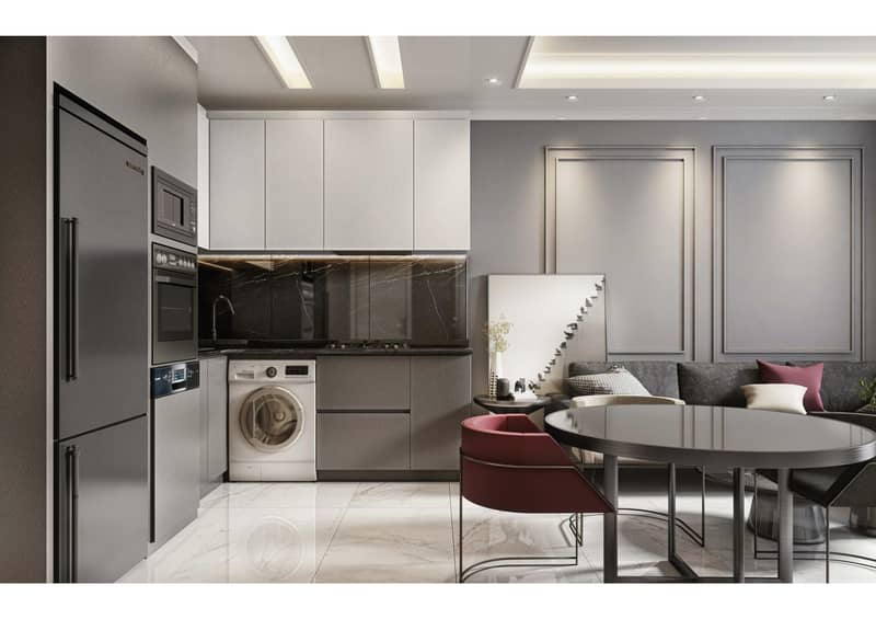 New residence with a swimming pool and a fitness room close to the sea, Oba, Turkey — photo 8
