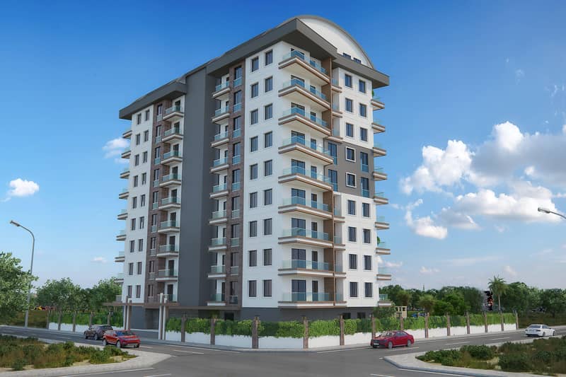 Residential complex with swimming pool, gym and barbecue area, 300 meters to the sea, Mahmutlar, Turkey — photo 2