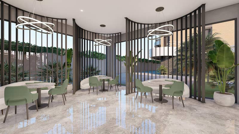 Residential complex with views of the Mediterranean Sea, the Toros Mountains and the ancient fortress of Alanya, Kestel, Turkey — photo 4