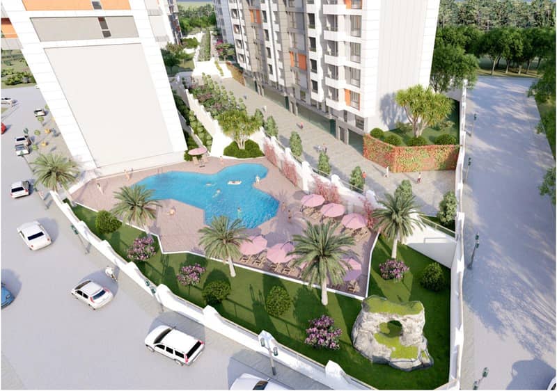 New residence with parks and a swimming pool close to a metro station, Istanbul, Turkey — photo 2