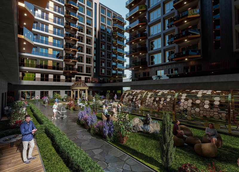 Residence with a swimming pool, a garden and a fitness center, Istanbul, Turkey — photo 3