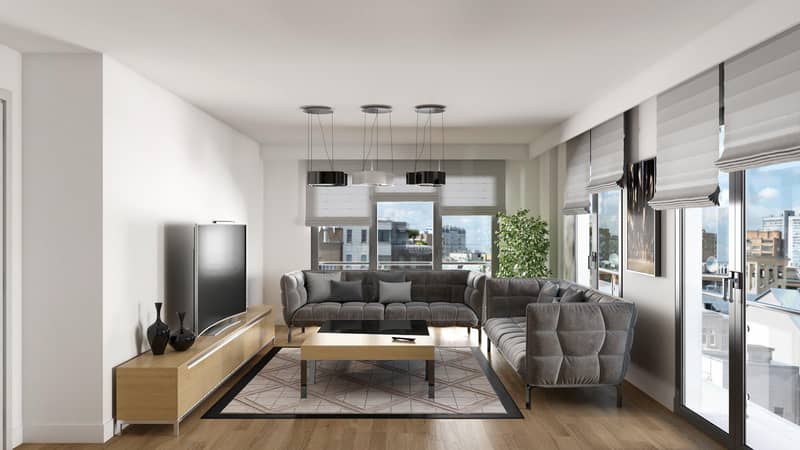 Apartments for obtaining a residence permit and citizenship in a prestigious area, Istanbul, Turkey — photo 3