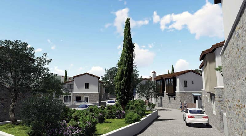 Modern residence with an aquapark and a restaurant in a quiet and green area, Bodrum, Turkey — photo 19