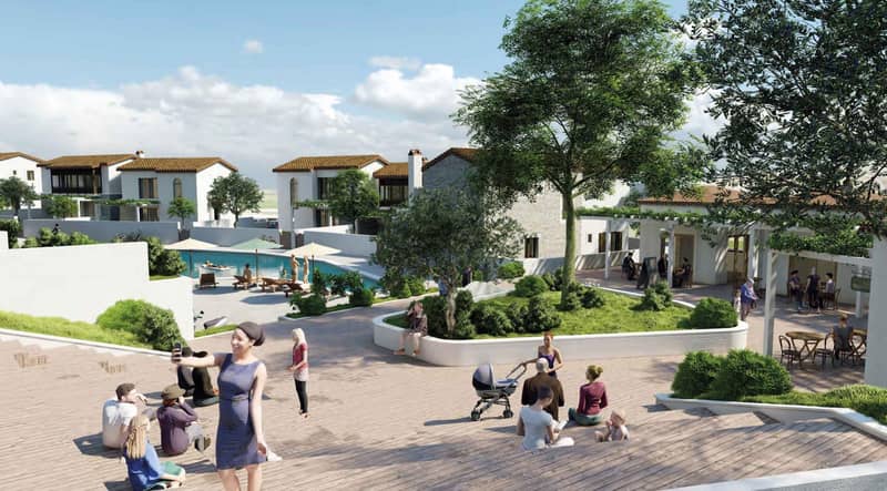 Modern residence with an aquapark and a restaurant in a quiet and green area, Bodrum, Turkey — photo 21