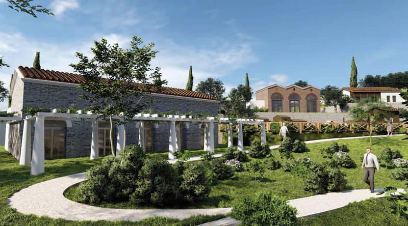 Modern residence with an aquapark and a restaurant in a quiet and green area, Bodrum, Turkey — photo 17