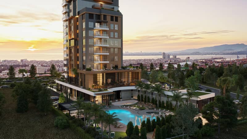 New residence with swimming pools, a conference room and around-the-clock security, Izmir, Turkey — photo 22
