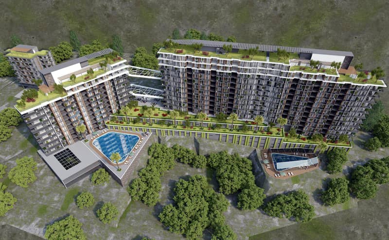 New residence with swimming pool and a fitness center, Izmir, Turkey — photo 9