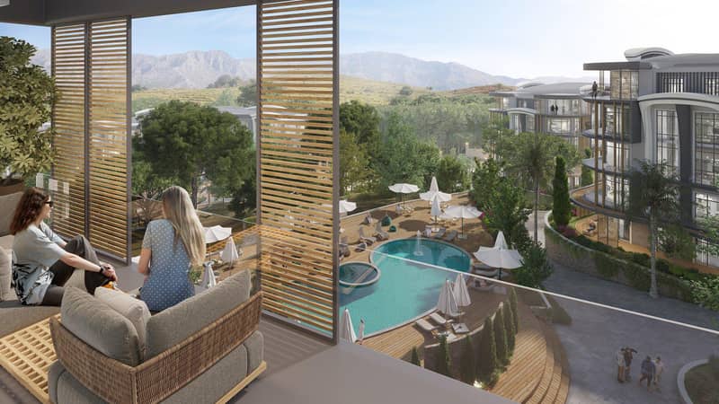 New low-rise residence with swimming pools, green areas and kids' playgrounds, Kocaeli, Turkey — photo 12