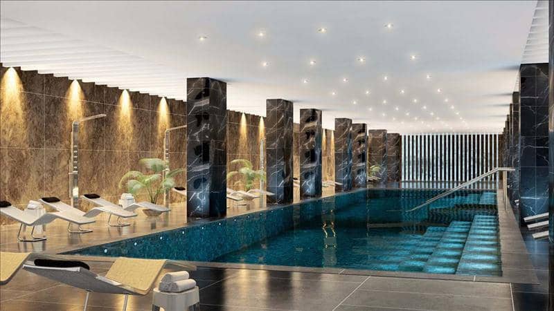 New residence with swimming pools, a spa and a kids' club in the center of Istanbul, Turkey — photo 17