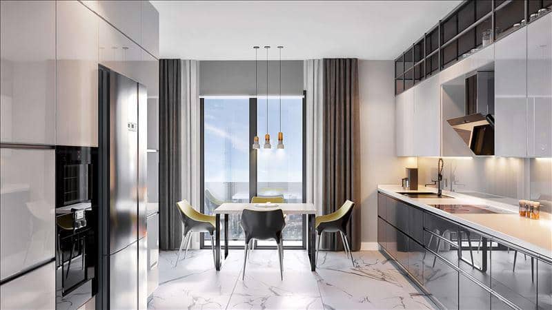 New residence with a swimming pool and hotel services near a metro station, in a quiet and prestigious area, Istanbul, Turkey — photo 4