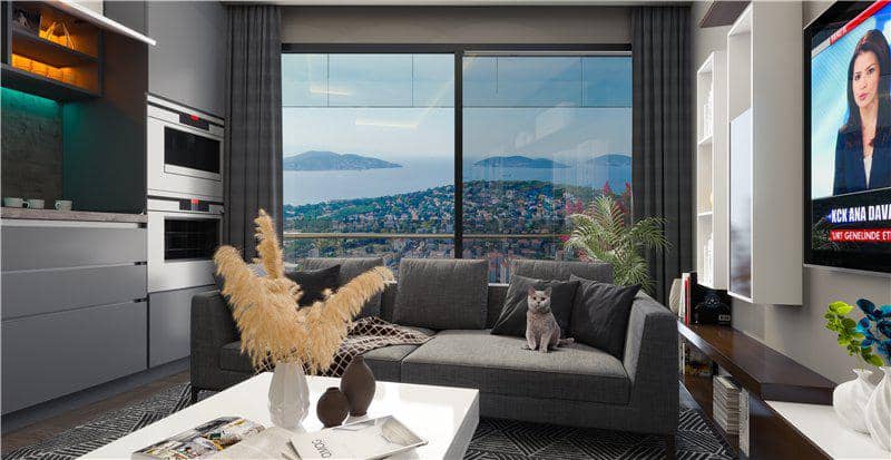 New residence with sea views, gardens and a swimming pool, Maltepe, Istanbul, Turkey — photo 3