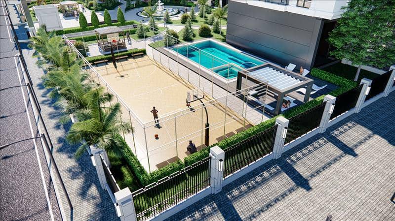 New residence with a swimming pool and a green area, Istanbul, Turkey — photo 14