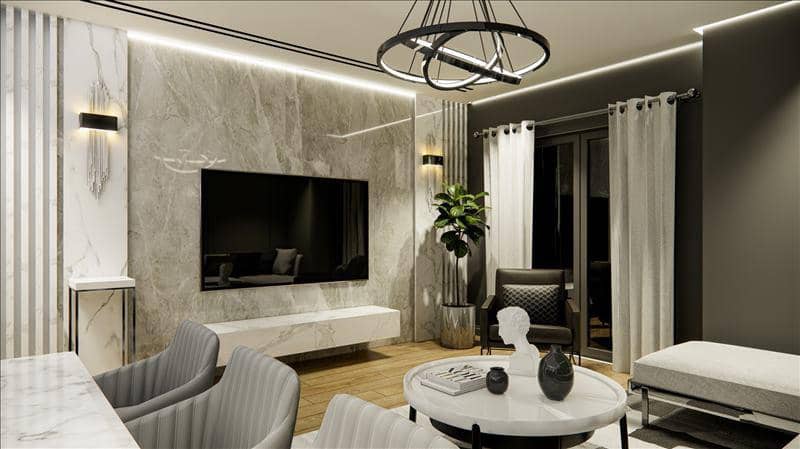New residence with a swimming pool and a green area, Istanbul, Turkey — photo 4