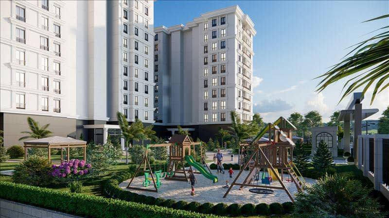 New residence with a swimming pool and a green area, Istanbul, Turkey — photo 13