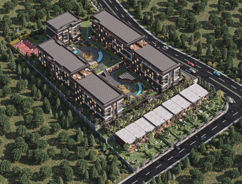 Apartments and villas in a residential complex with swimming pool and gym, Pendik, Istanbul, Turkey — photo 9