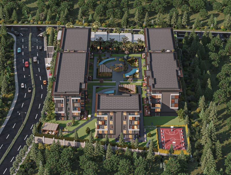 Apartments and villas in a residential complex with swimming pool and gym, Pendik, Istanbul, Turkey — photo 8