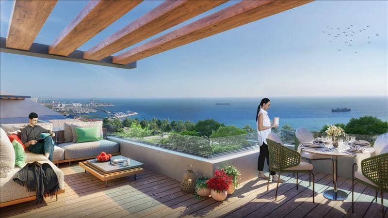 New complex of villas with a swimming pool and a sports club, Istanbul, Turkey — photo 3
