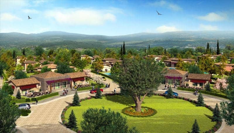 Complex of villas with swimming pools and a panoramic view, Istanbul, Turkey — photo 12