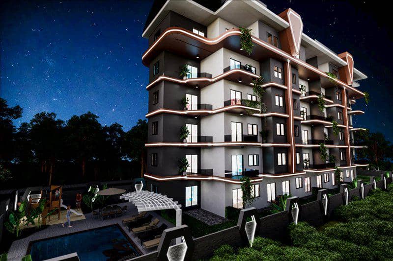 New residence with swimming pools and a garden at 500 meters from the beach, Gazipasa, Turkey — photo 9