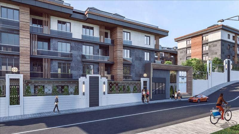 High-quality residence with swimming pools and green areas in a quiet area, 500 meters from the beach, Istanbul, Turkey — photo 8