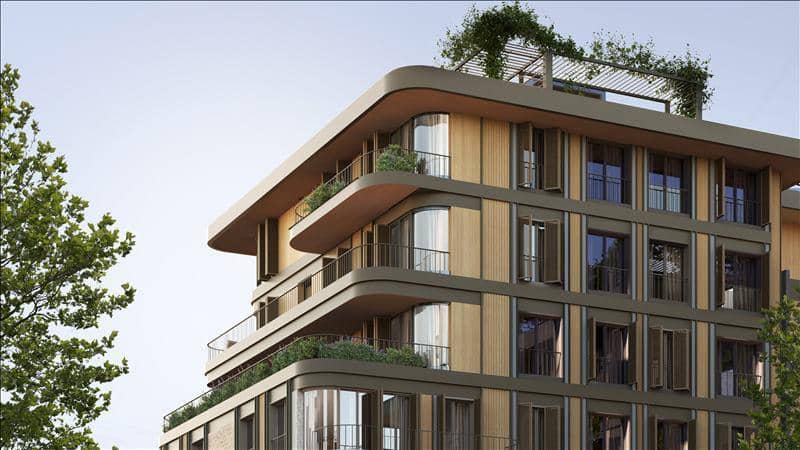 New residence with a swimming pool and a green area close to a metro station, Istanbul, Turkey — photo 18