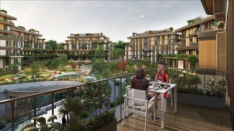 New residence with a swimming pool and a green area close to a metro station, Istanbul, Turkey — photo 15