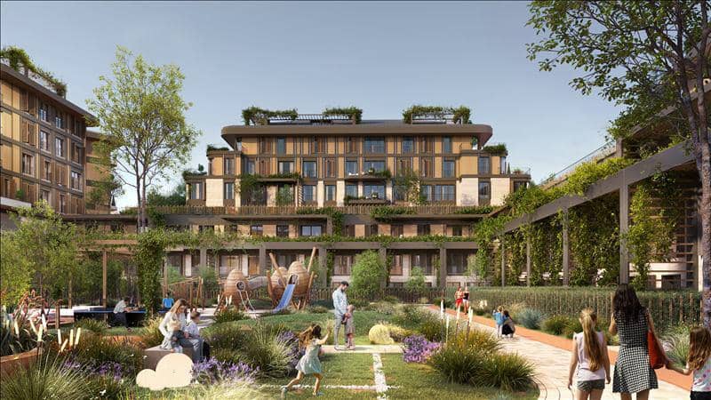New residence with a swimming pool and a green area close to a metro station, Istanbul, Turkey — photo 21