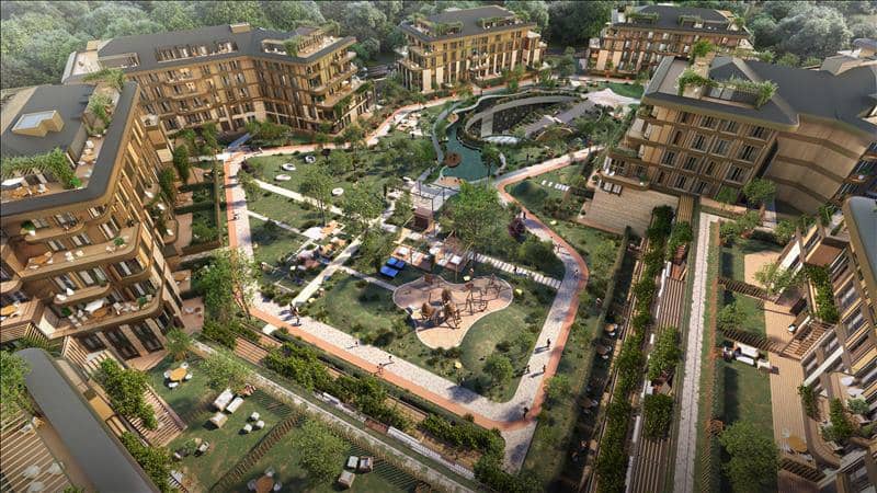 New residence with a swimming pool and a green area close to a metro station, Istanbul, Turkey — photo 26