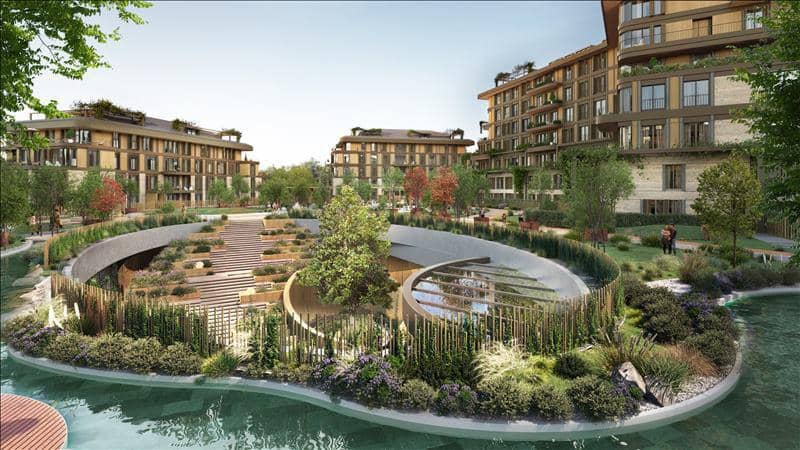 New residence with a swimming pool and a green area close to a metro station, Istanbul, Turkey — photo 2