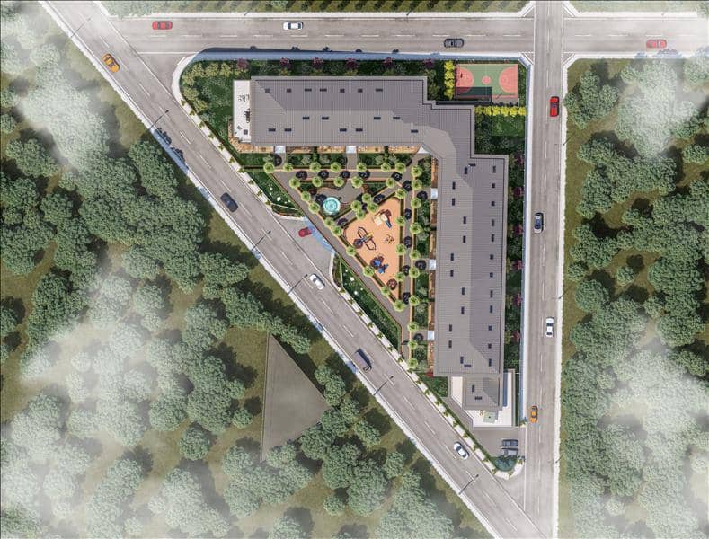 New residence with a swimming pool near a highway, Istanbul, Turkey — photo 32