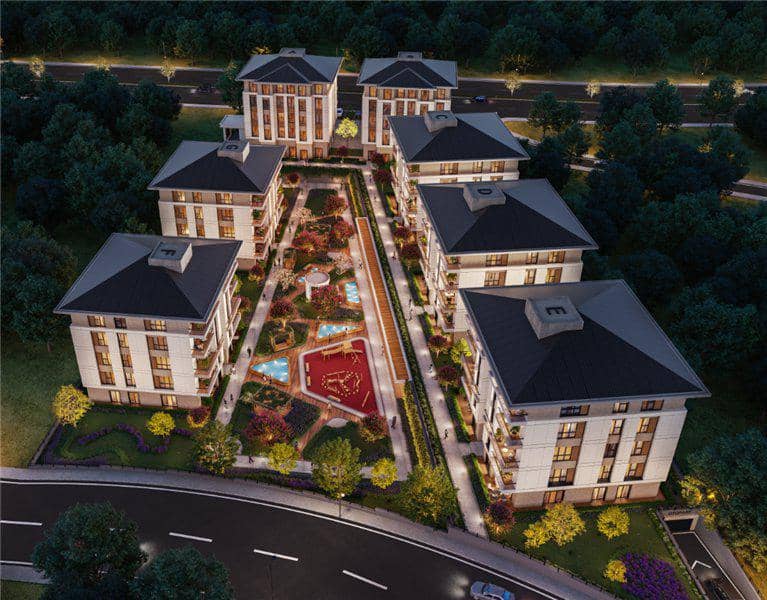 Новая резиденция с бассейнами в центре Стамбула, Турция — фото 2