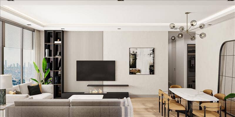 New residence with a swimming pool and green areas near the forest, Istanbul, Turkey — photo 4
