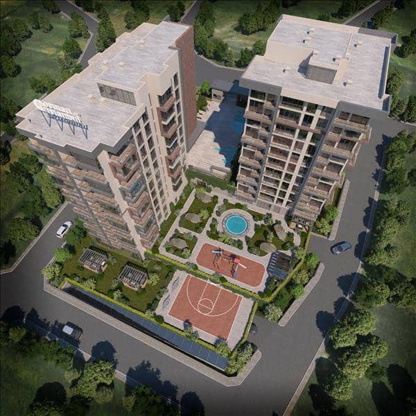 New residence with a swimming pool and green areas near the forest, Istanbul, Turkey — photo 19