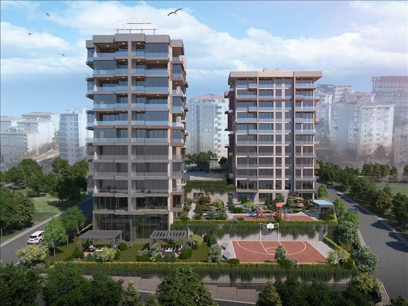 New residence with a swimming pool and green areas near the forest, Istanbul, Turkey — photo 17