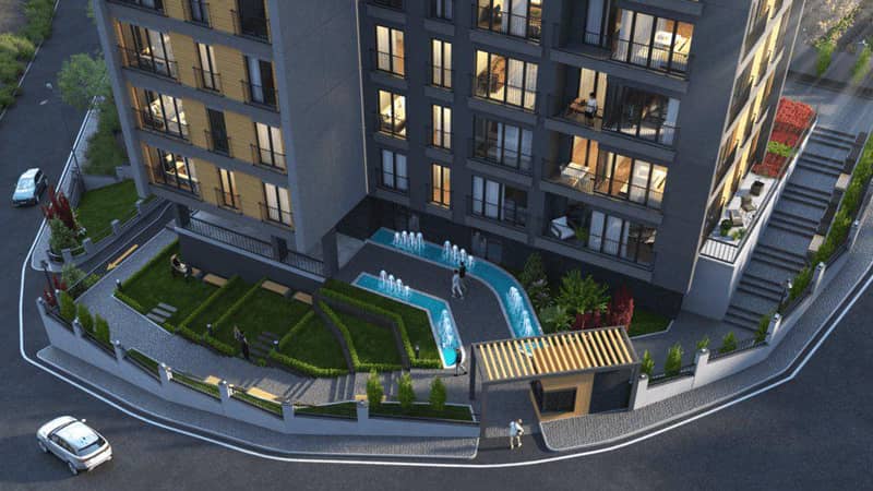 Family holiday apartments with park and playgrounds, Kığıthane, Istanbul, Turkey — photo 5
