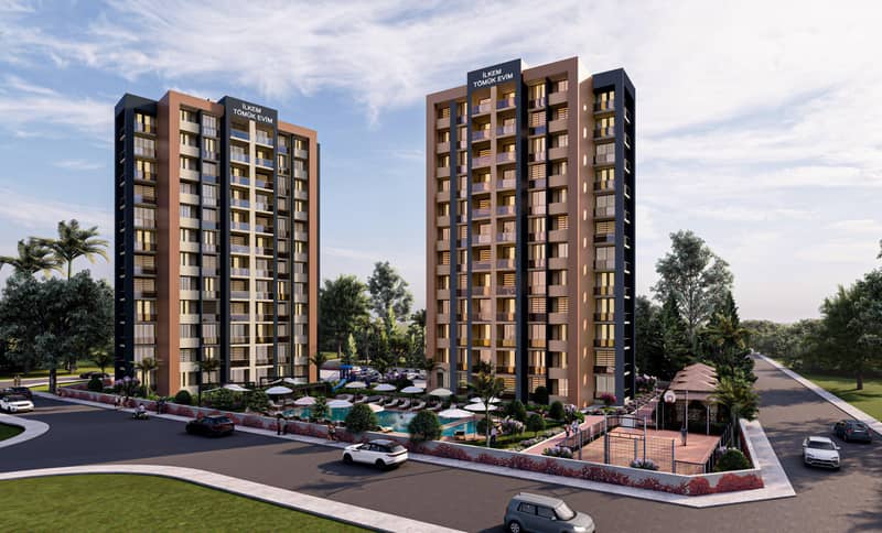 Residential complex with swimming pool, 250 metres to the sea, Erdemli, Mersin, Turkey — photo 8